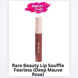 Rare Beauty Lip Souffle - Fearless Deep Mauve Rose